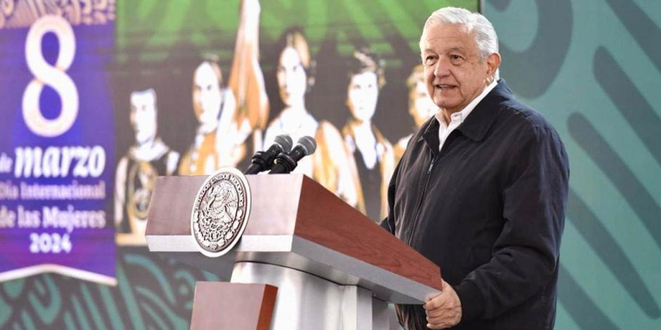 Andrés Manuel López Obrador, Presidente de México, encabezó su tradicional mañanera desde Morelia