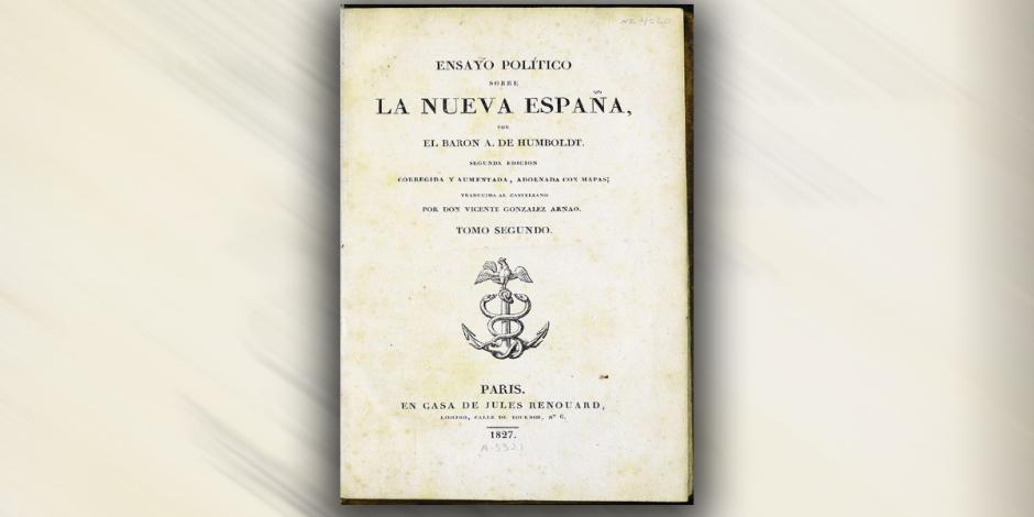 Ensayo político sobre el reino de la Nueva España (1808)