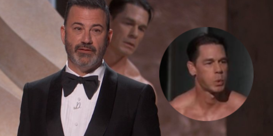 John Cena aparece desnudo en el escenario de los Premios Oscar 2024.
