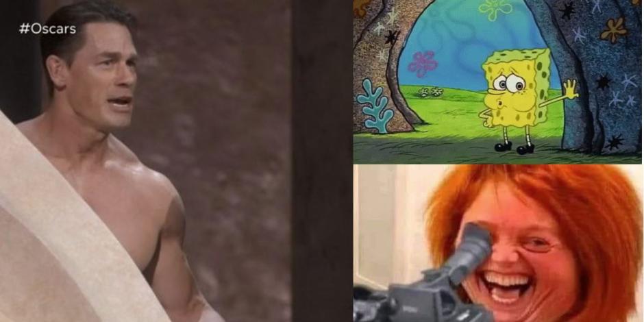 Los memes de John Cena desnudo en los premios Oscar 2024