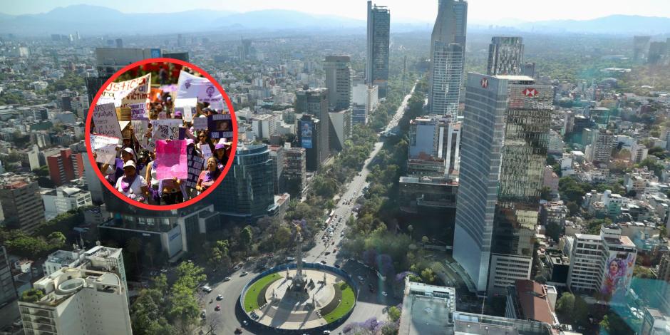 Este lunes 11 de marzo se esperan varios bloqueos y marchas en la Ciudad de México.