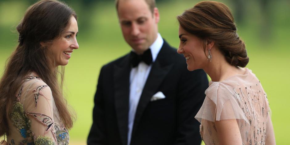 Kate y Rose eran amigas antes de los rumores que se desataron alrededor de una supuesta infidelidad del príncipe William.