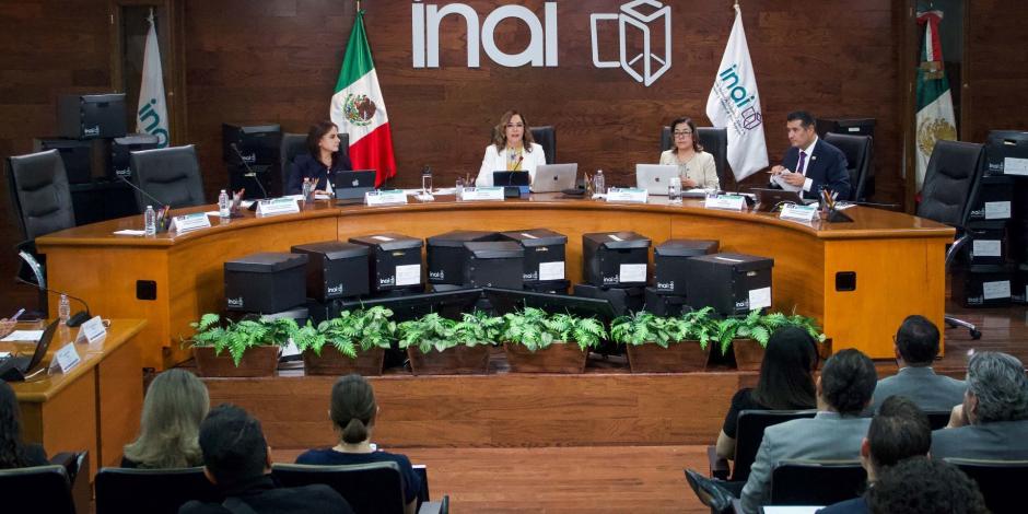 Comisionado presidente del Inai Adrián Alcalá Méndez insta al Senado a cumplir con su obligación constitucional