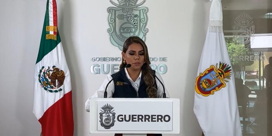 La gobernadora de Guerrero.