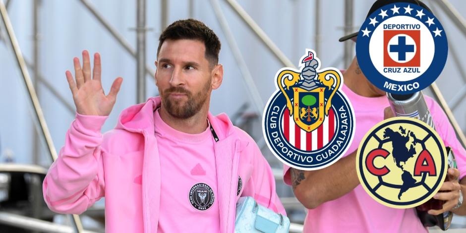 Lionel Messi ya se ha enfrentado a equipos mexicanos