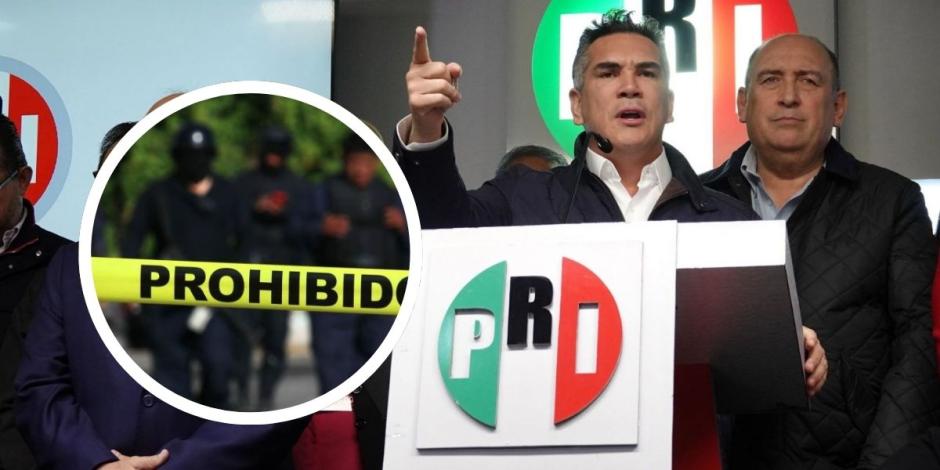 Alejandro Moreno del PRI demanda protección para candidatos ante la creciente violencia electoral.