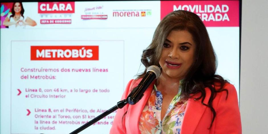 Clara Brugada afirma que el Metro seguirá siendo 'columna vertebral de la CDMX'.