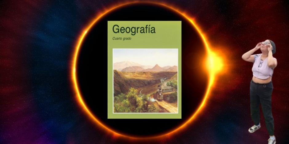 En el libro gratuito de la SEP anunciaron que ocurriría un eclipse solar este año.