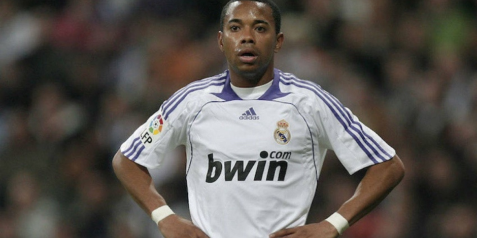 Robinho como jugador del Real Madrid