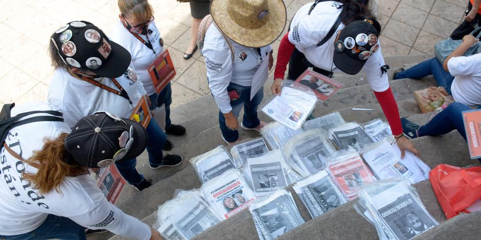 Organizaciones de búsqueda en Culiacán, Sinaloa, llevan a cabo una jornada de activismo en 2021.