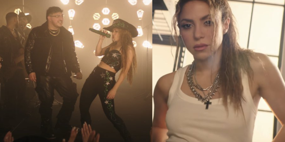 Así es el video oficial de "(Entre Paréntesis)", la nueva canción de Shakira ocn Grupo Frontera.