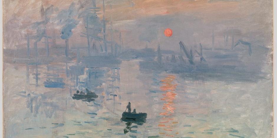 Impression, Soleil Levant, de Claude Monet, una de las obras que se exhiben.