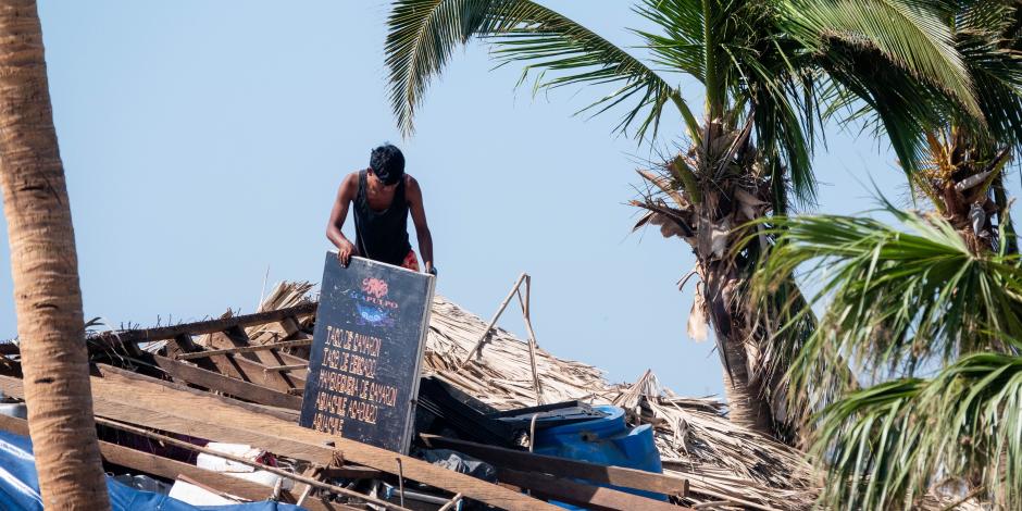 Alrededor de 250 mil viviendas quedaron afectadas por el paso del huracán Otis y 50 mil más totalmente destruidas, de acuerdo con la Asociación Mexicana de Instituciones de Seguros (AMIS).