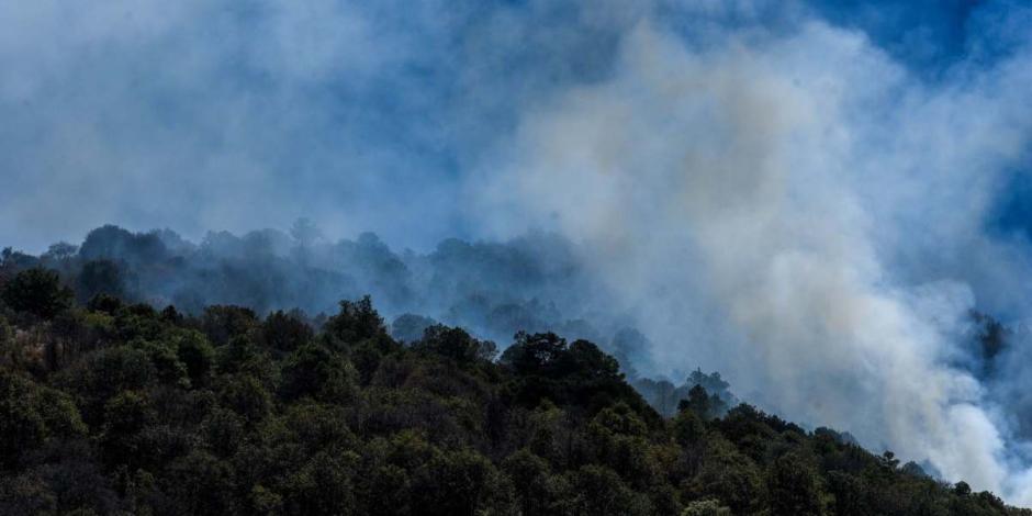 Anuncian que se realizarán mesas de trabajo para combatir incendios forestales en Edomex.