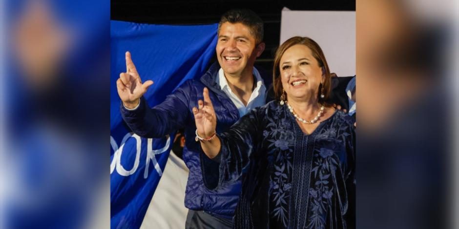 Xóchitl Gálvez asistirá al inicio de campaña de Eduardo Rivera al gobierno de Puebla, el domingo próximo