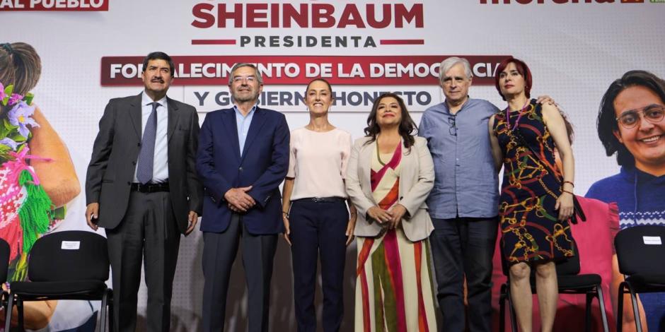 Claudia Sheinbaum Pardo, candidata de la coalición “Sigamos Haciendo Historia”.