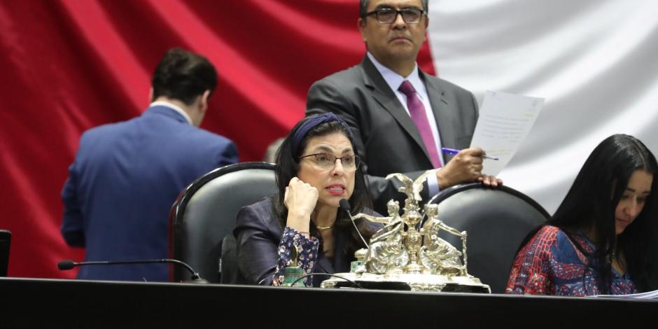 Marcela Guerra, presidenta de la Mesa Directiva de la Cámara de Diputados, hizo un llamado a la unión tras el asesinato de Gisela Gaytán.  