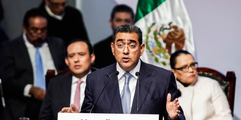 Dejan restos de siete personas en Puebla; gobernador Sergio Salomón pide no sacar “raja política”