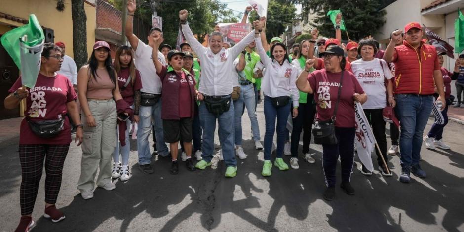 Gustavo Mendoza aseguró que su compromiso es con los jóvenes de Cuajimalpa.