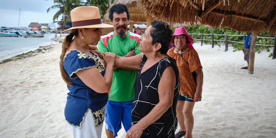 Gobernadora Mara Lezama insta a turistas a seguir protocolos de seguridad para unas vacaciones sin contratiempos.