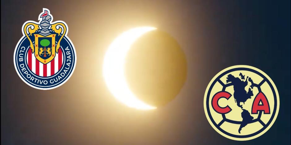 Equipos de la Liga MX disfrutan del Eclipse Solar y le ponen su propio estilo
