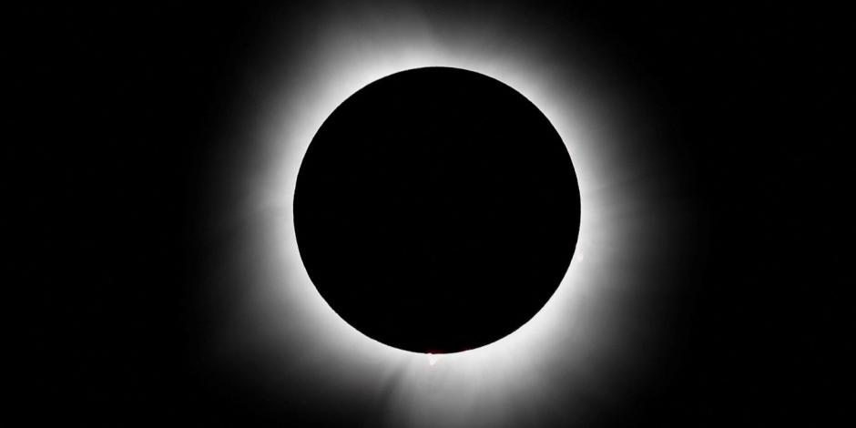 Eclipse solar de este 8 de abril del 2024.