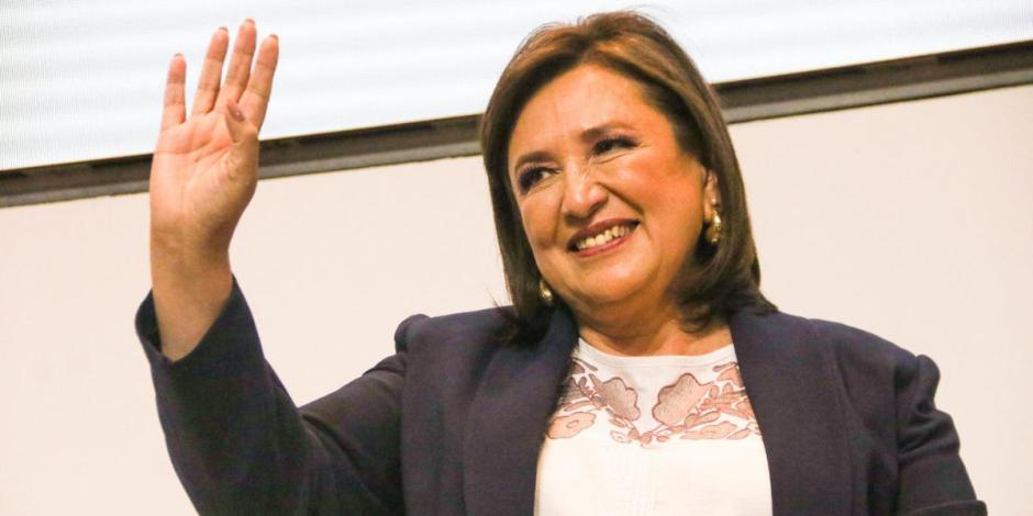 Xóchitl Gálvez, candidata presidencial por Fuerza y Corazón por México.