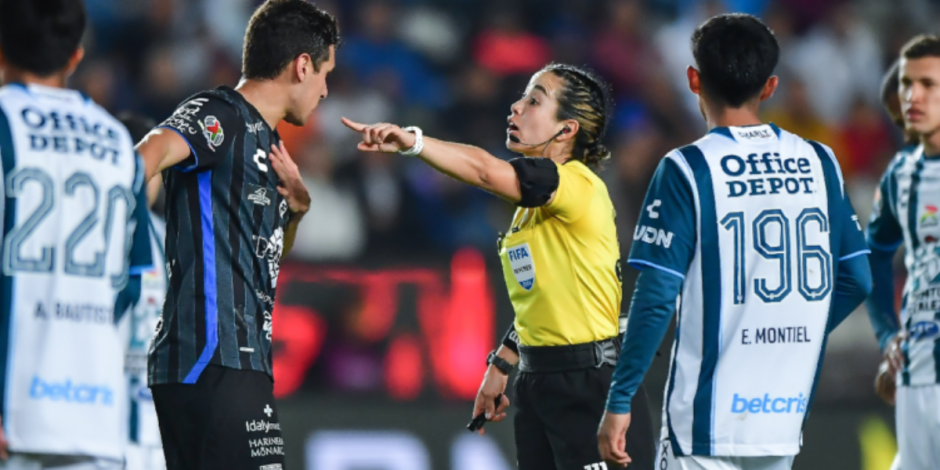 Katia Itzel García vuelve a ser central de un partido de la Liga MX