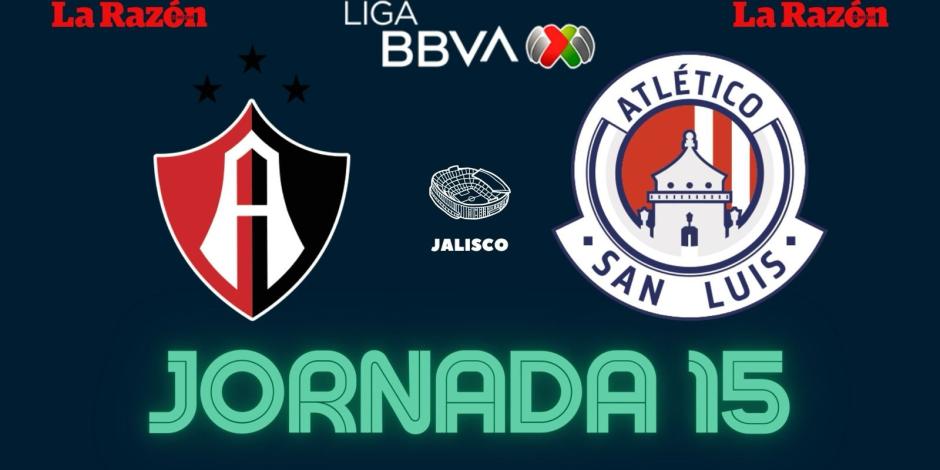 Atlas vs Atlético San Luis | Liga MX Jornada 15 Clausura 2024