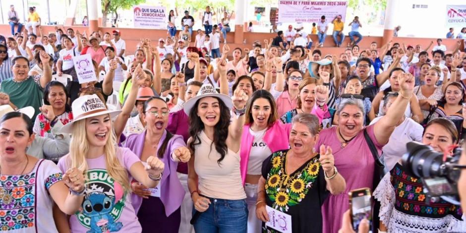 Presentan Agenda de Mujeres de Claudia Sheinbaum en Ixtapa-Zihuatanejo, Guerrero