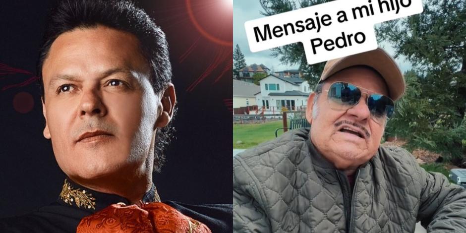 Papá de Pedro Fernández le pide perdón por abandonarlo de niño: 'Me arrepiento'