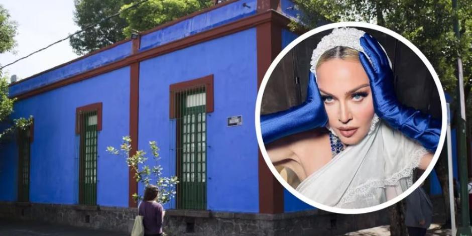 Madonna en México: así fue su visita a la Casa Azul de Frida Kahlo