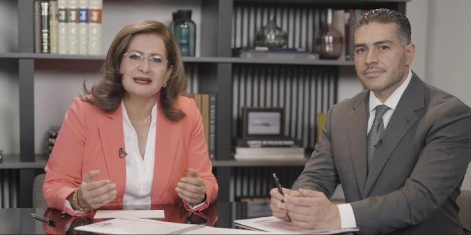 Presenta Alma Alcaraz con Omar García Harfuch estrategia integral de seguridad para Guanajuato.