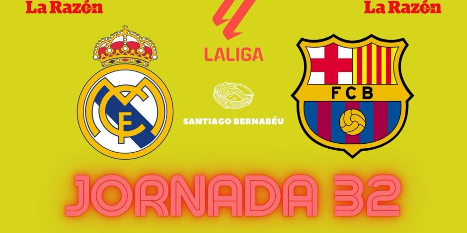 Real Madrid y Barcelona disputan un duelo clave en LaLiga.