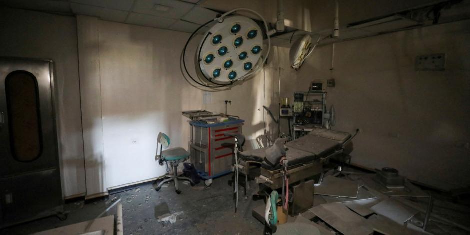 Los hospitales en Gaza han sido destruidos por bombardeos.