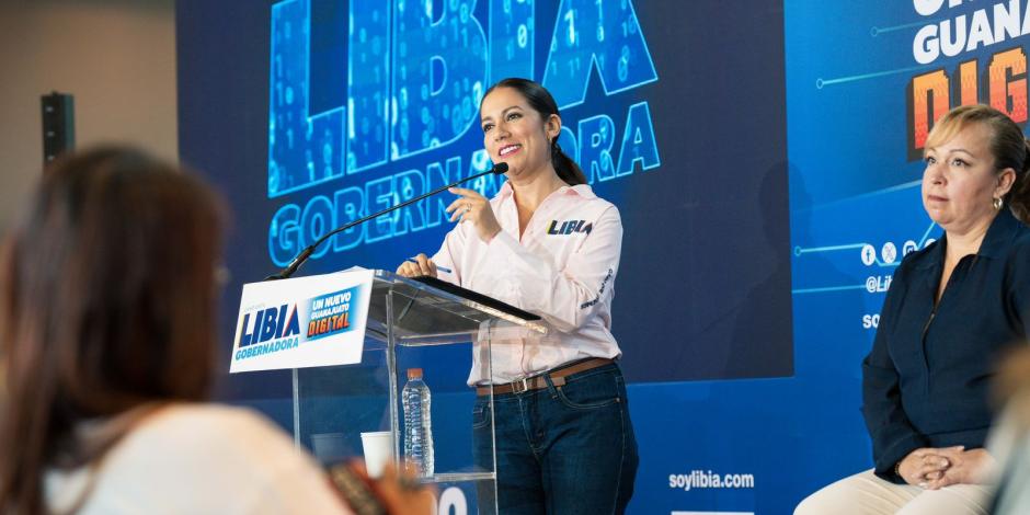 Libia Dennise García Muñoz Ledo presenta iniciativa 'Guanajuato Digital' para mejorar calidad de vida.