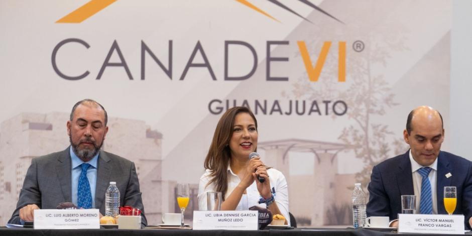 "La política pública del Gobierno Estatal, tiene que ser enfocada al desarrollo de la vivienda en Guanajuato", aseguró la candidata.