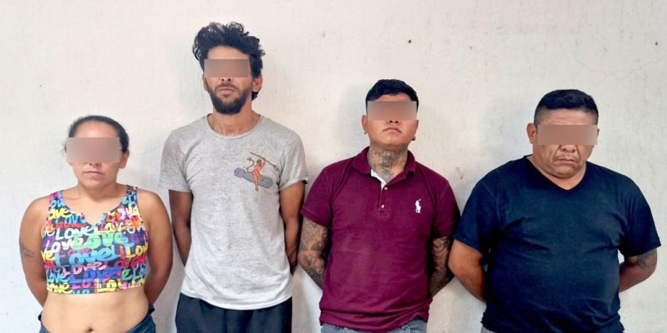 Desarticulan red narcomenudista implicada en múltiples homicidios en Chetumal.