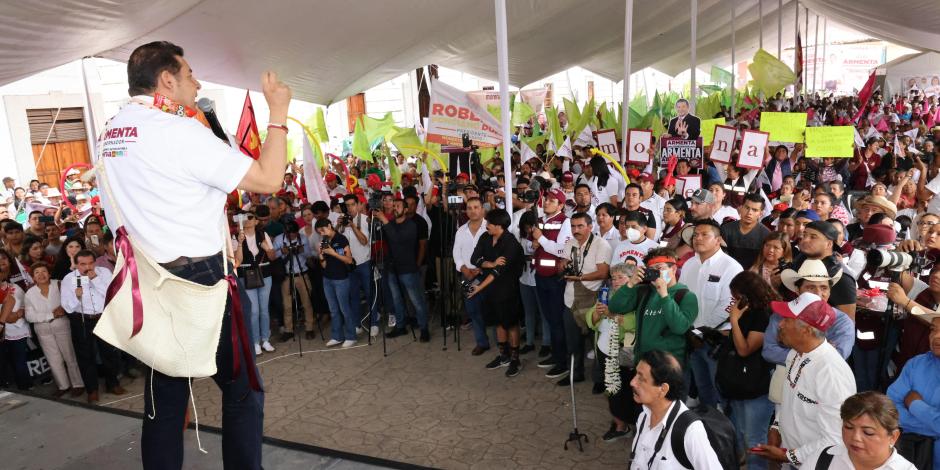 Armenta destaca el potencial de crecimiento de los municipios de Puebla.