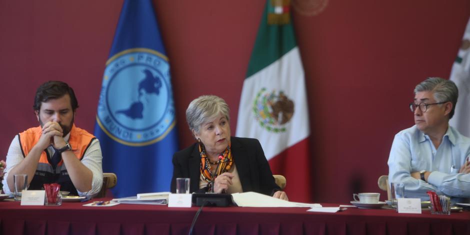 Alicia Bárcena, titular de la SRE, enfatizó en la necesidad de concretar el Plan de Autosuficiencia Sanitaria de América Latina.