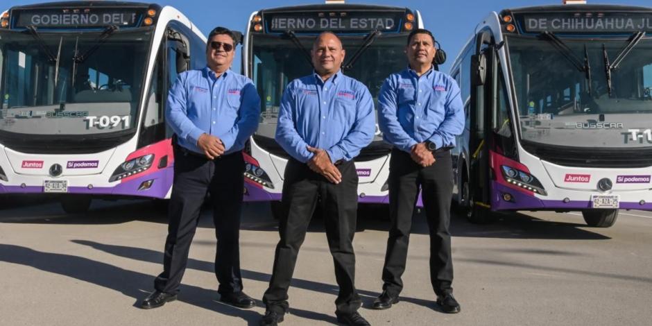 Listas las unidades del JuárezBus para comenzar a dar servicio el 11 de mayo.
