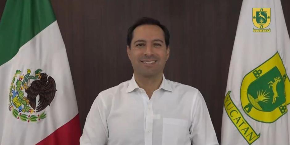 Mauricio Vila deja temporalmente cargo de gobernador de Yucatán este martes.