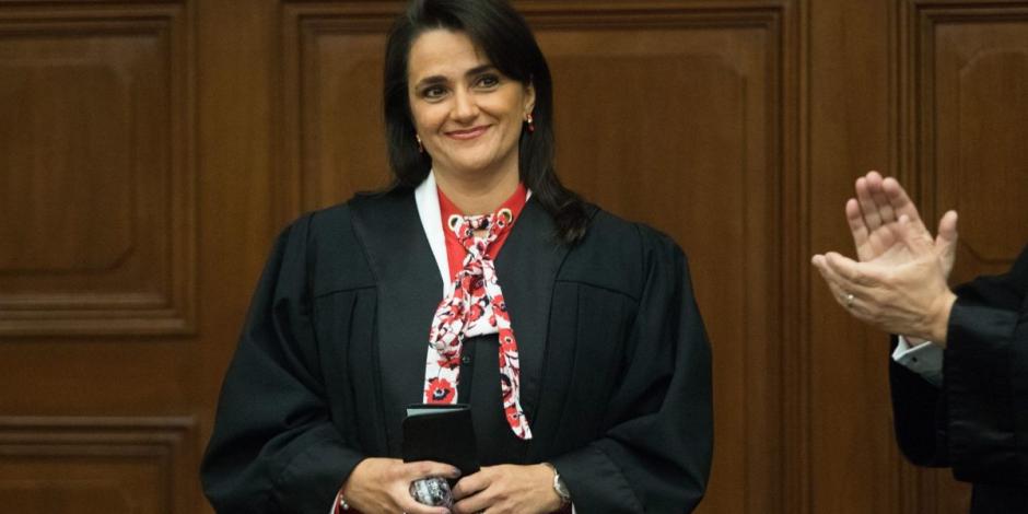 Labor de juzgadores debe ser ejemplar no puede permitirse que se esconda la corrupción: Margarita Ríos-Farjat.