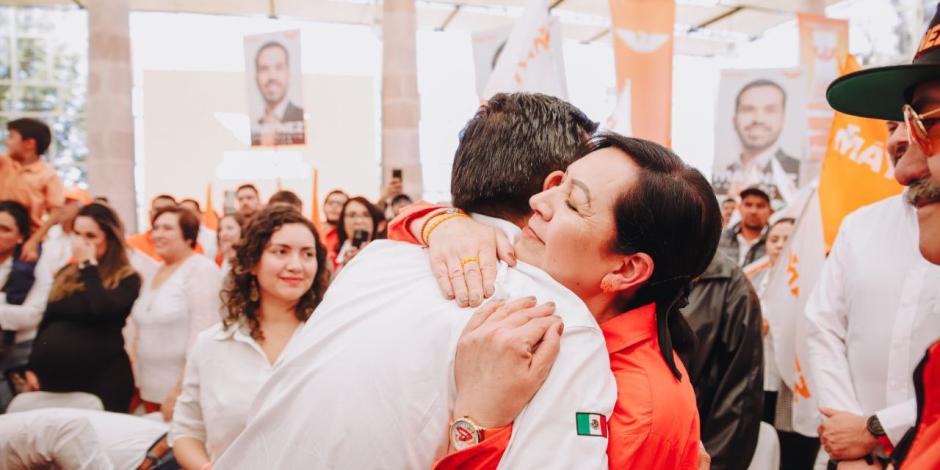 Jorge Álvarez Máynez felicitó a las mamás de México.