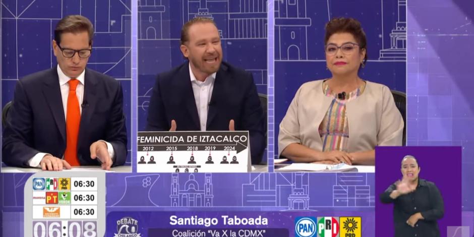 Tercer Debate chilnago por el Gobierno de la Ciudad de México.
