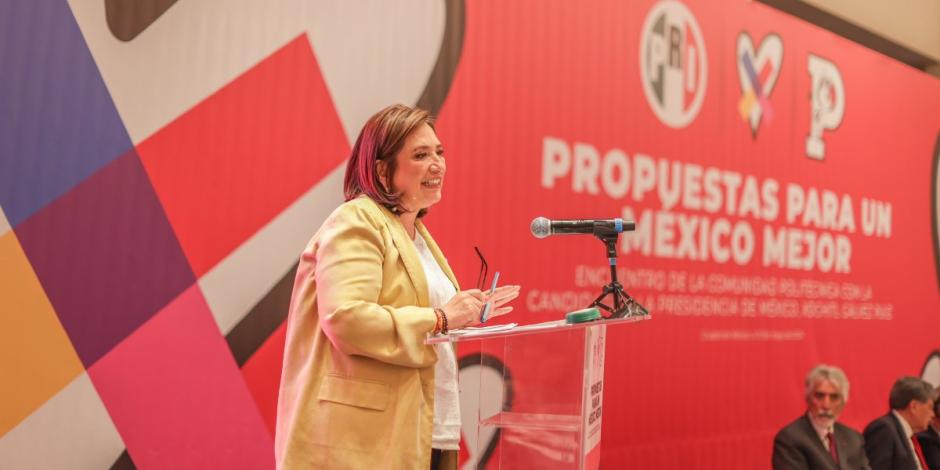 Reclama Xóchitl Gálvez aTEPJF que 'no hay piso parejo' en la elección.