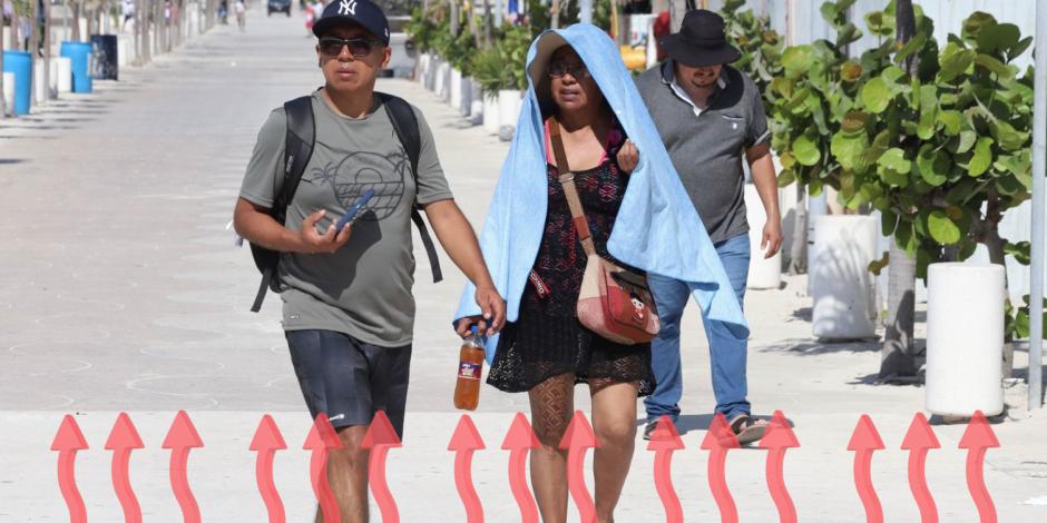 El calor sigue sin dar tregua en México.