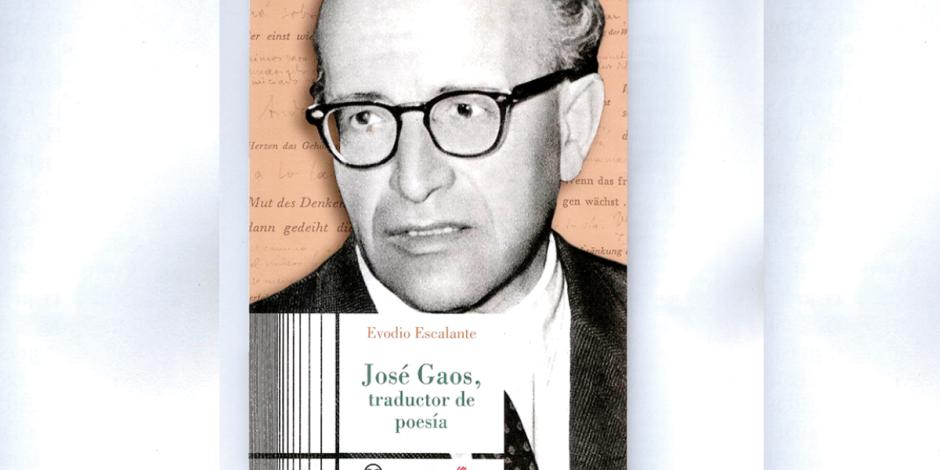 José Gaos, traductor de poesía