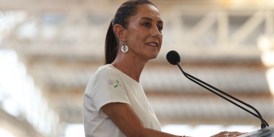 Claudia Sheinbaum Pardo, candidata a la presidencia de la República, señaló que no goza de sueldo por parte de la UNAM.