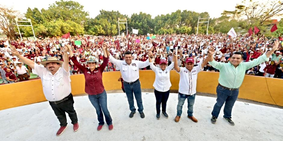 Infraestructura carretera y turística, anuncia Javier May para Emiliano Zapata